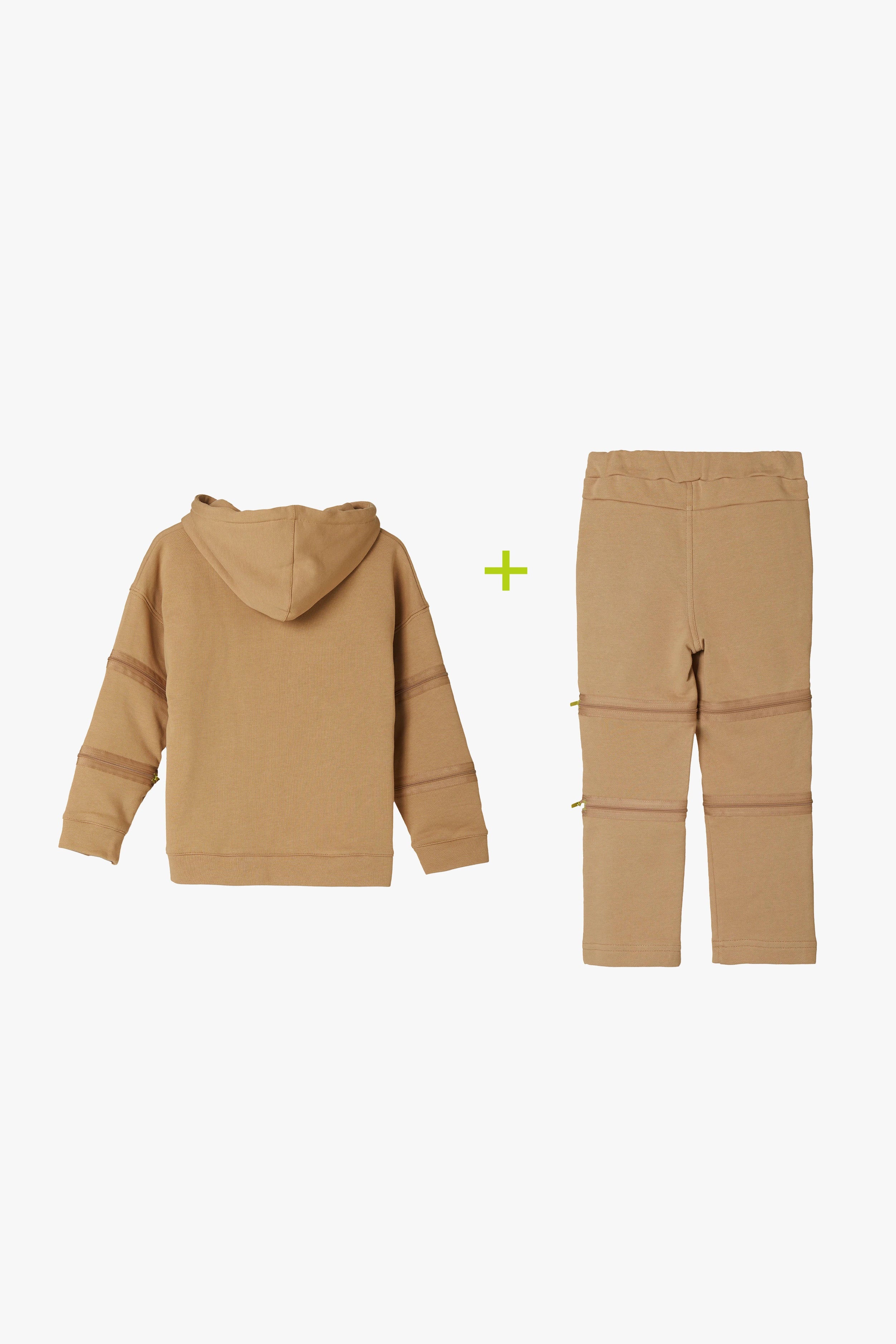 JAYJAY Bej HOODIE&JOGGERS SETİ