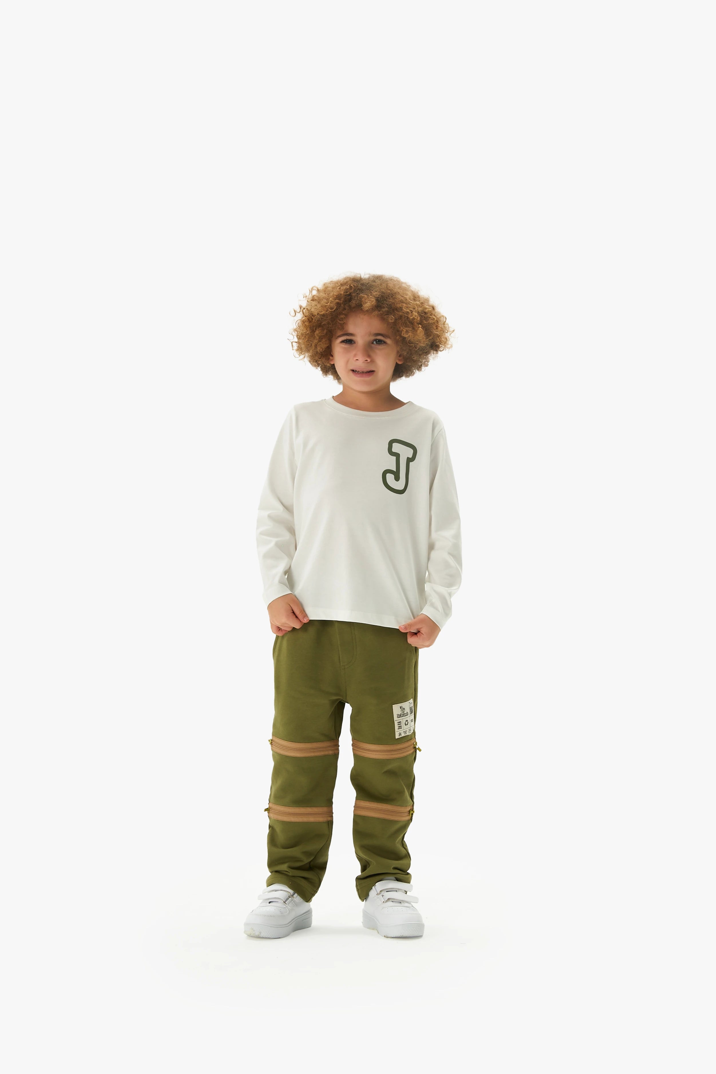 Beyaz Haki LONG SLEEVE