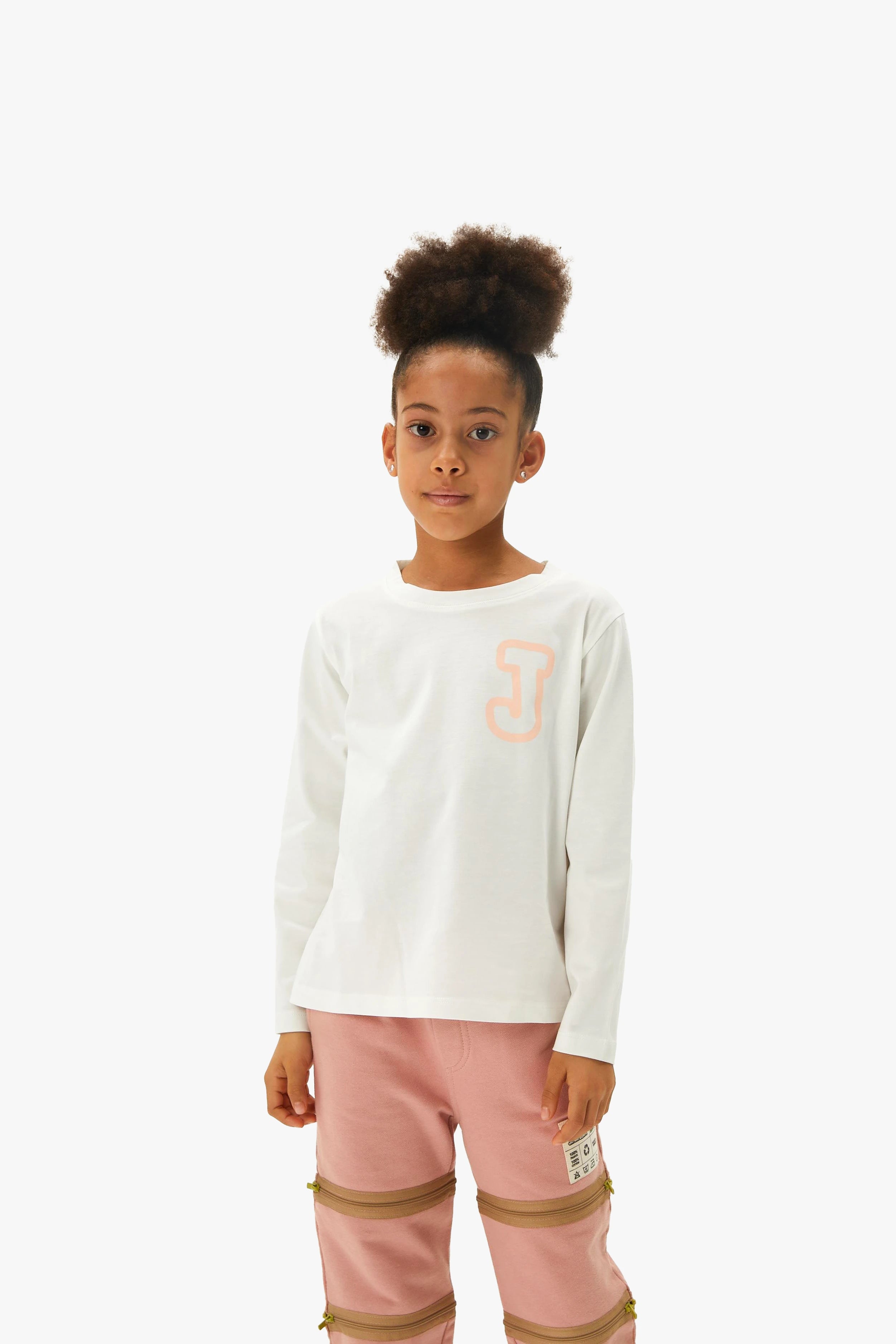 Beyaz Pembe LONG SLEEVE