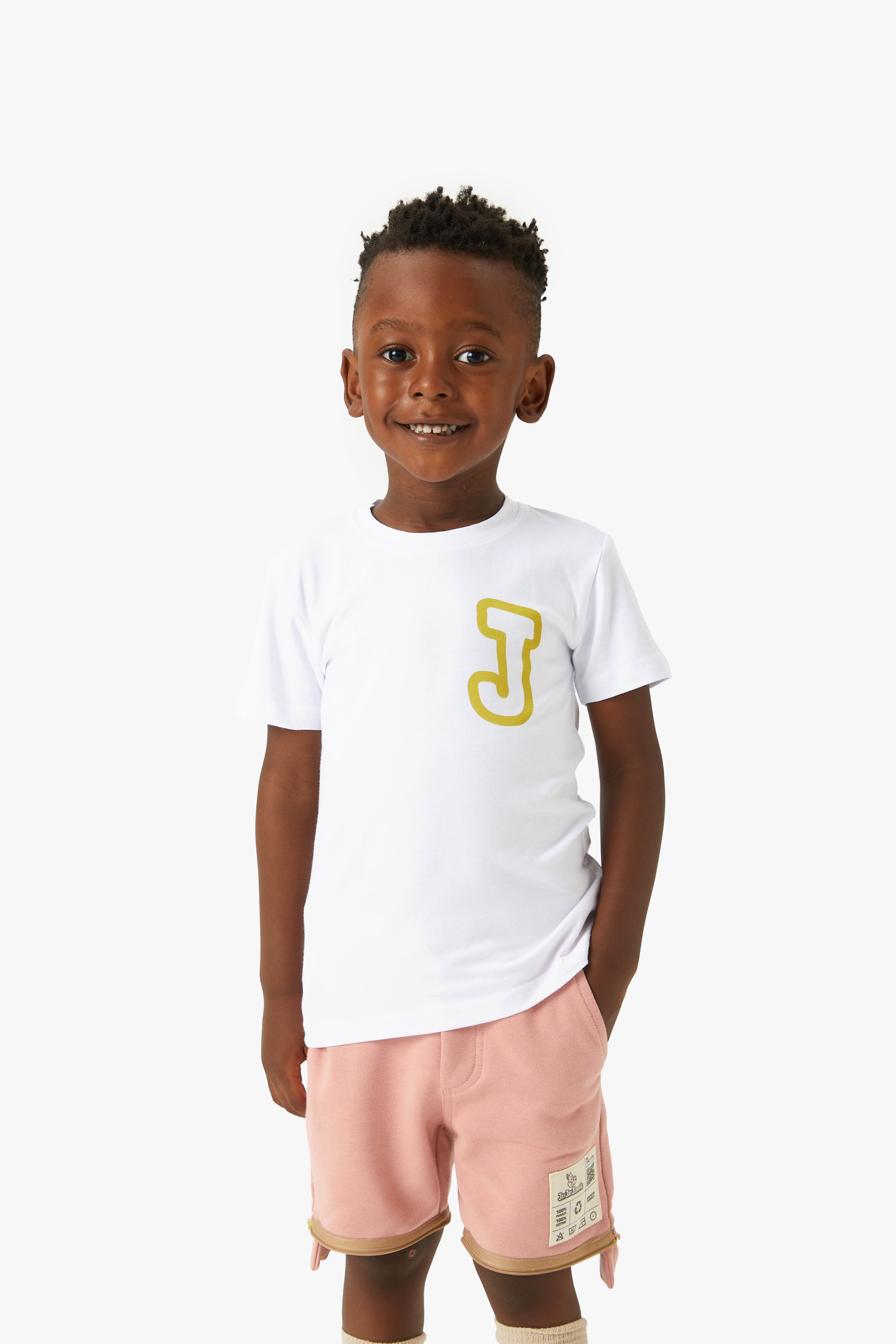 Beyaz T-SHIRT LIME