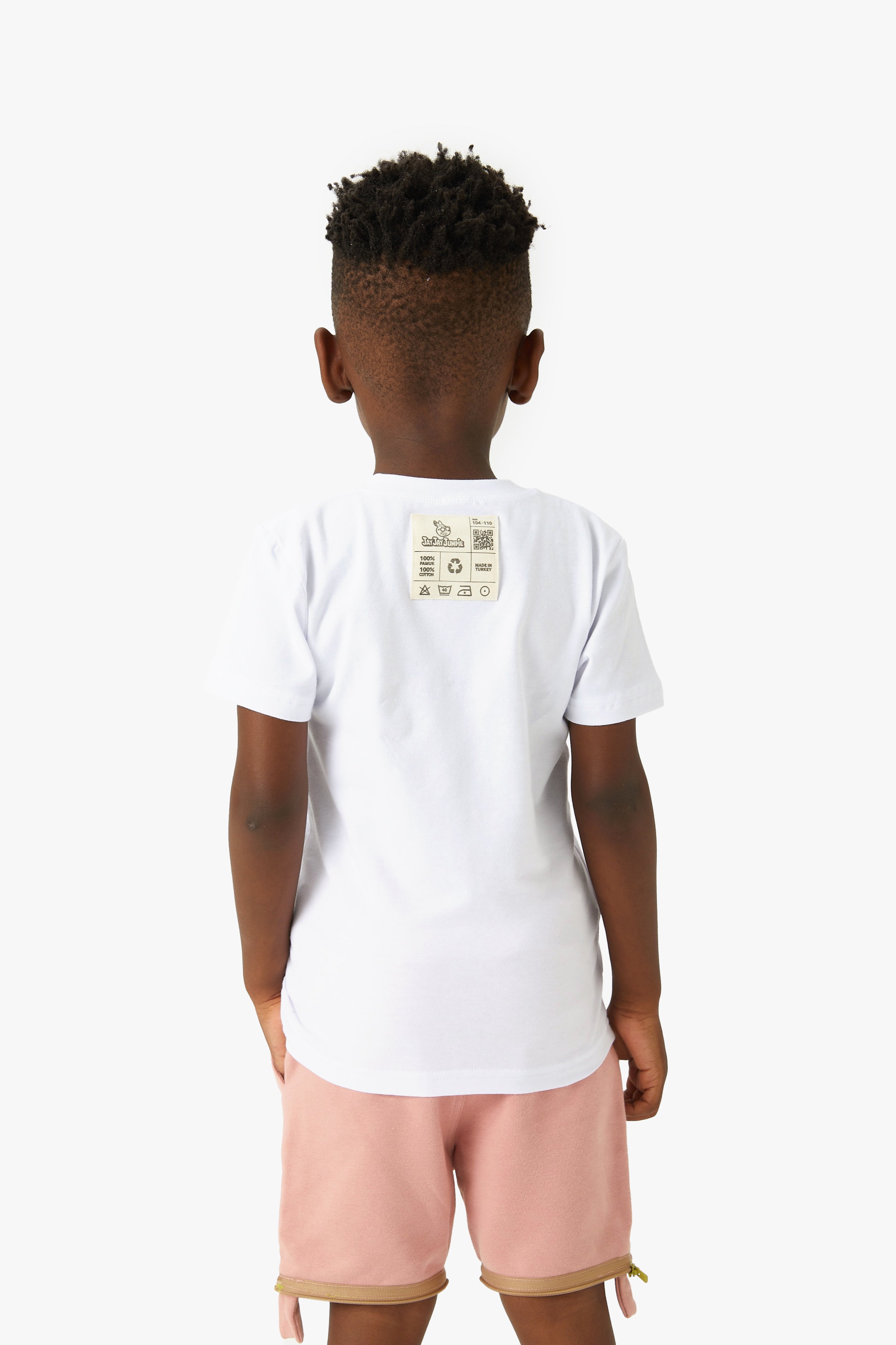 Beyaz T-SHIRT LIME