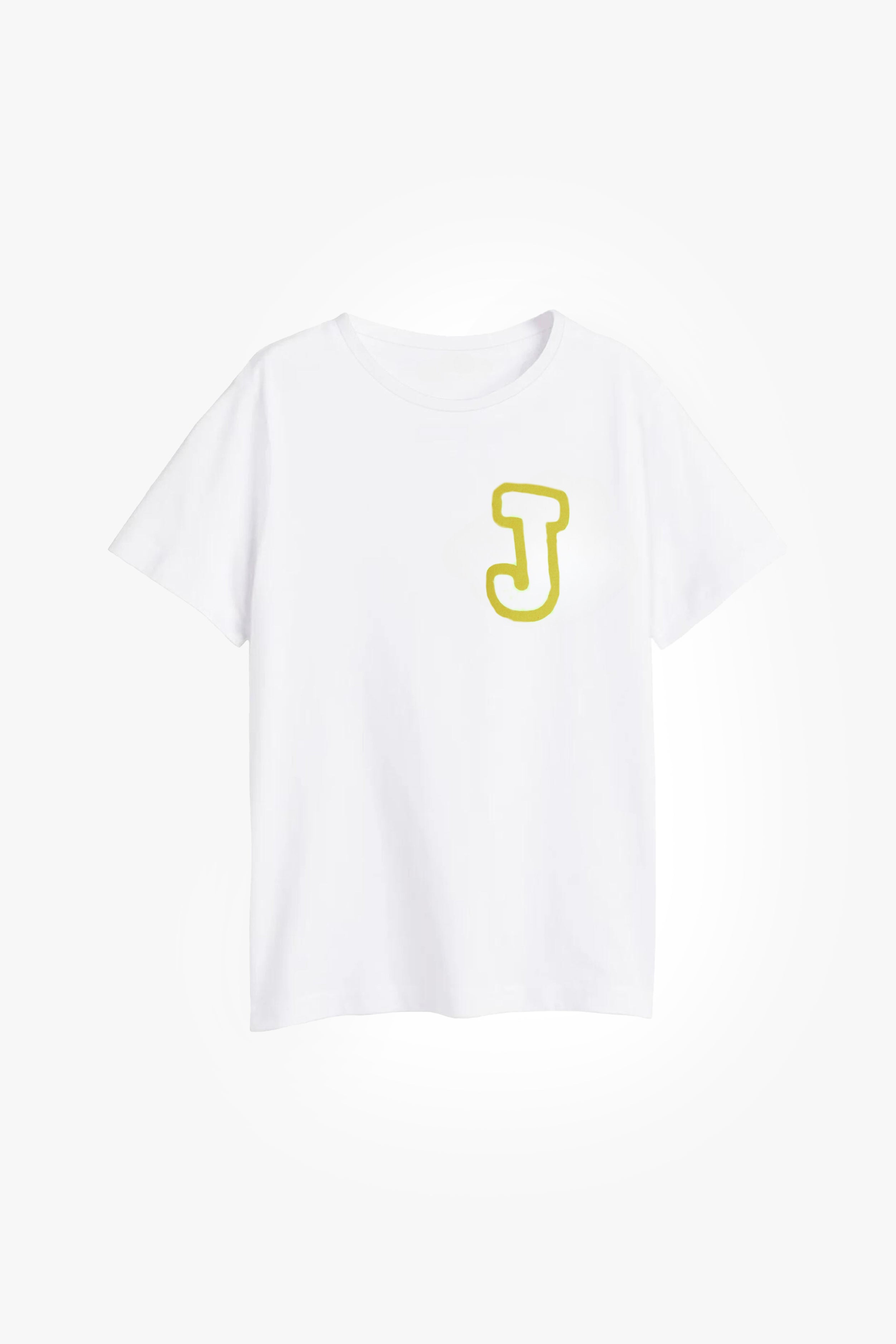 Beyaz T-SHIRT LIME
