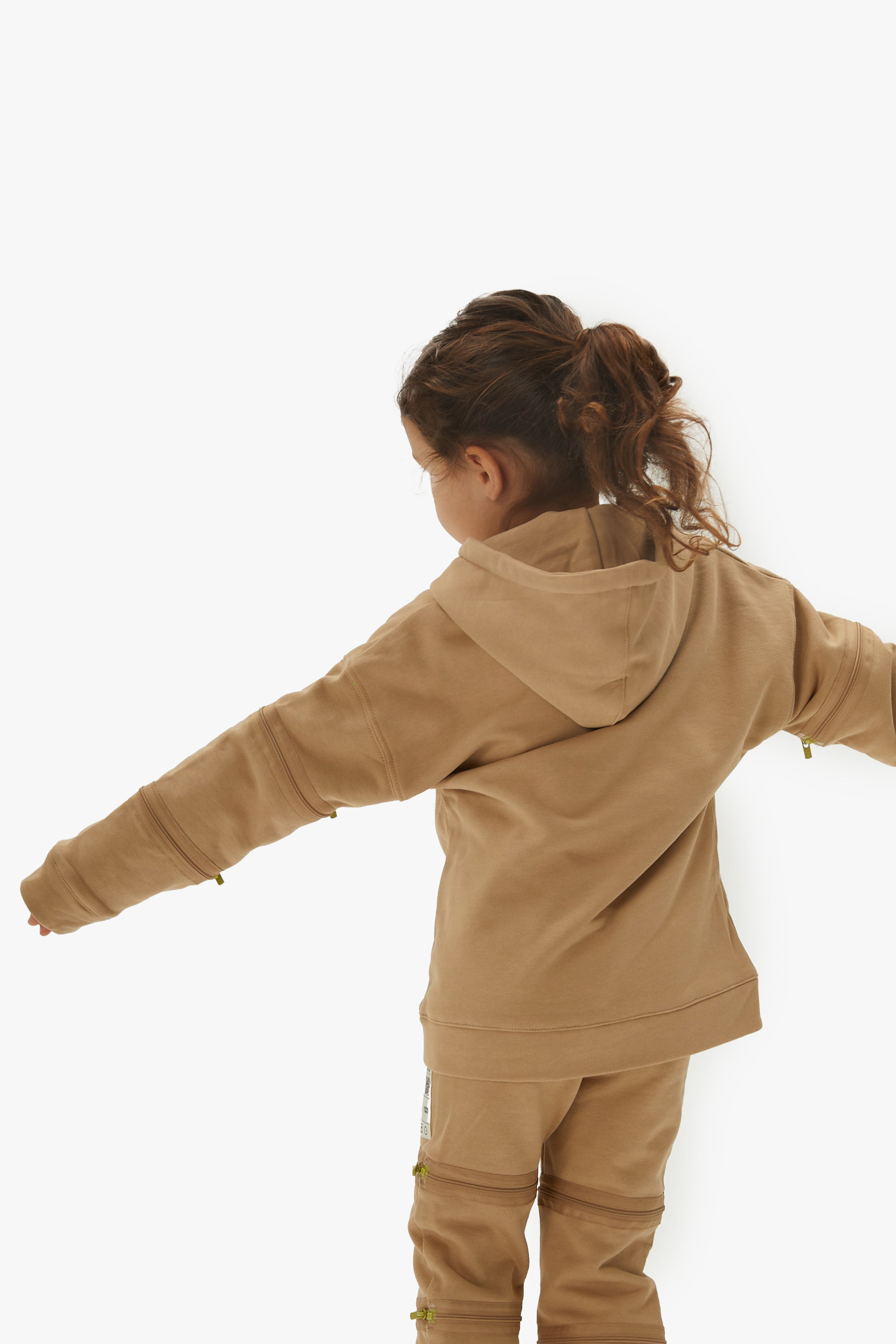 JAYJAY Bej HOODIE&JOGGERS SETİ