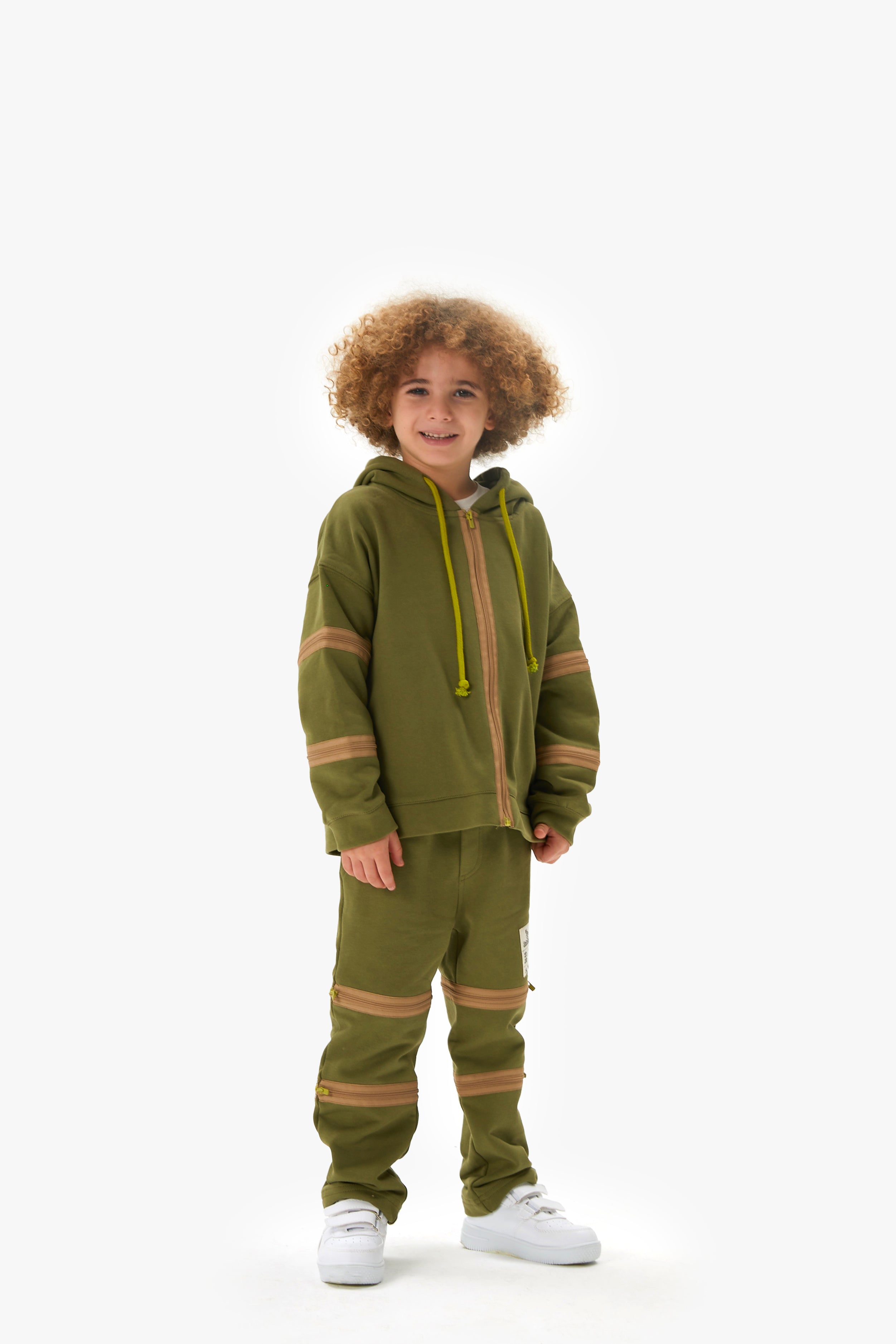 JAYJAY Haki HOODIE&JOGGERS SETİ