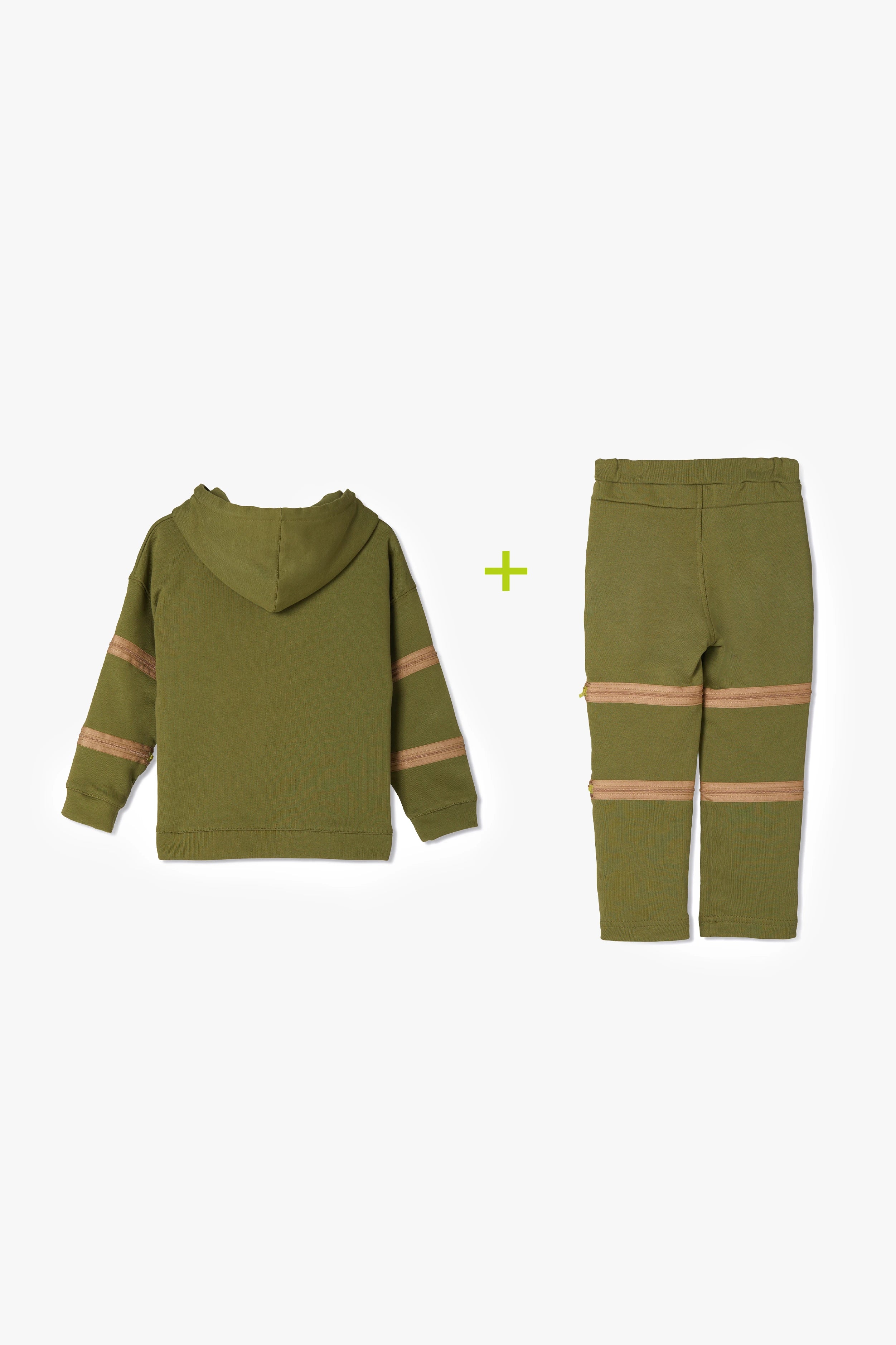 JAYJAY Haki HOODIE&JOGGERS SETİ