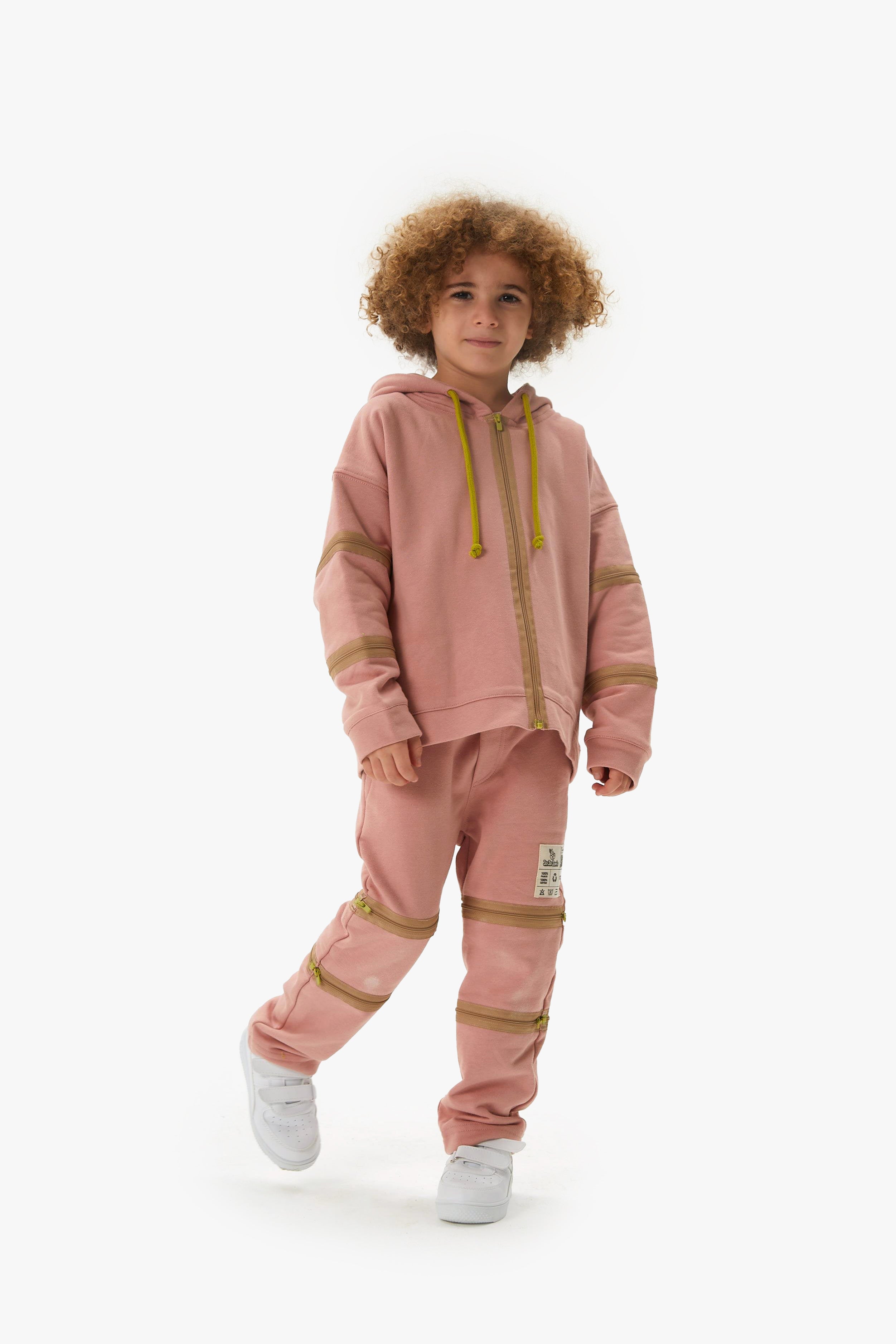 JAYJAY Pembe HOODIE&JOGGERS SETİ