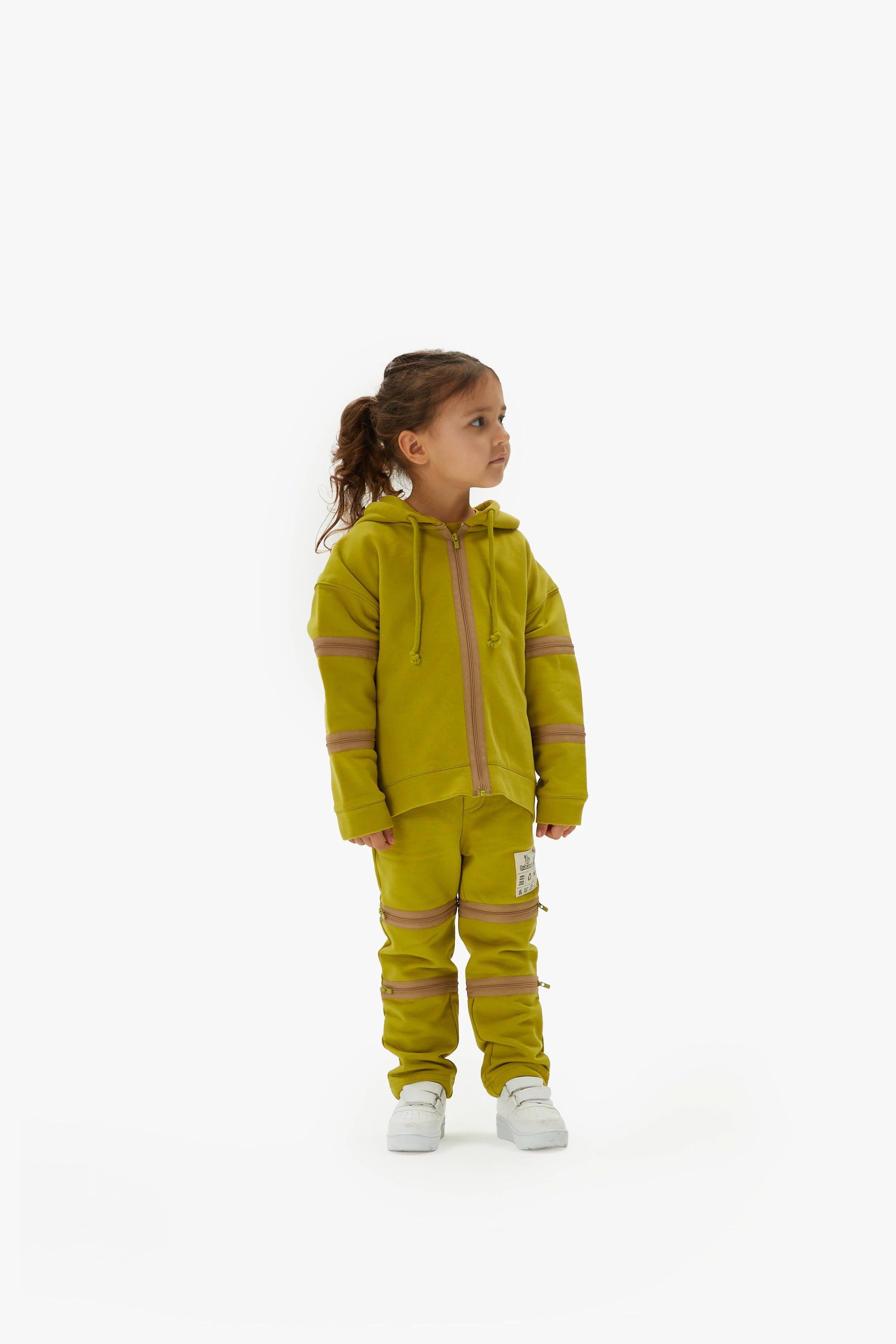 JAYJAY Lime HOODIE&JOGGERS SETİ