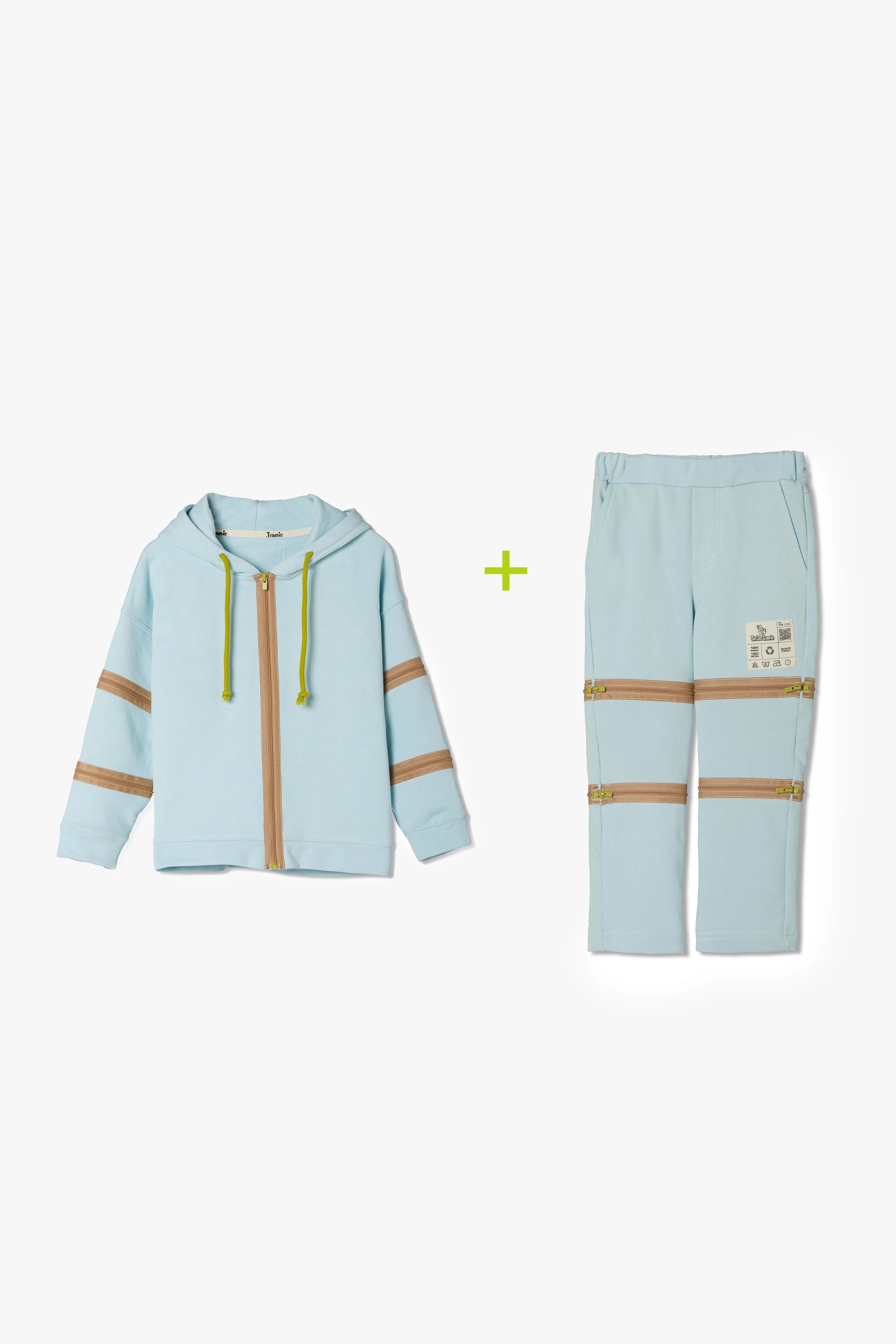 JAYJAY Mavi HOODIE&JOGGERS SETİ