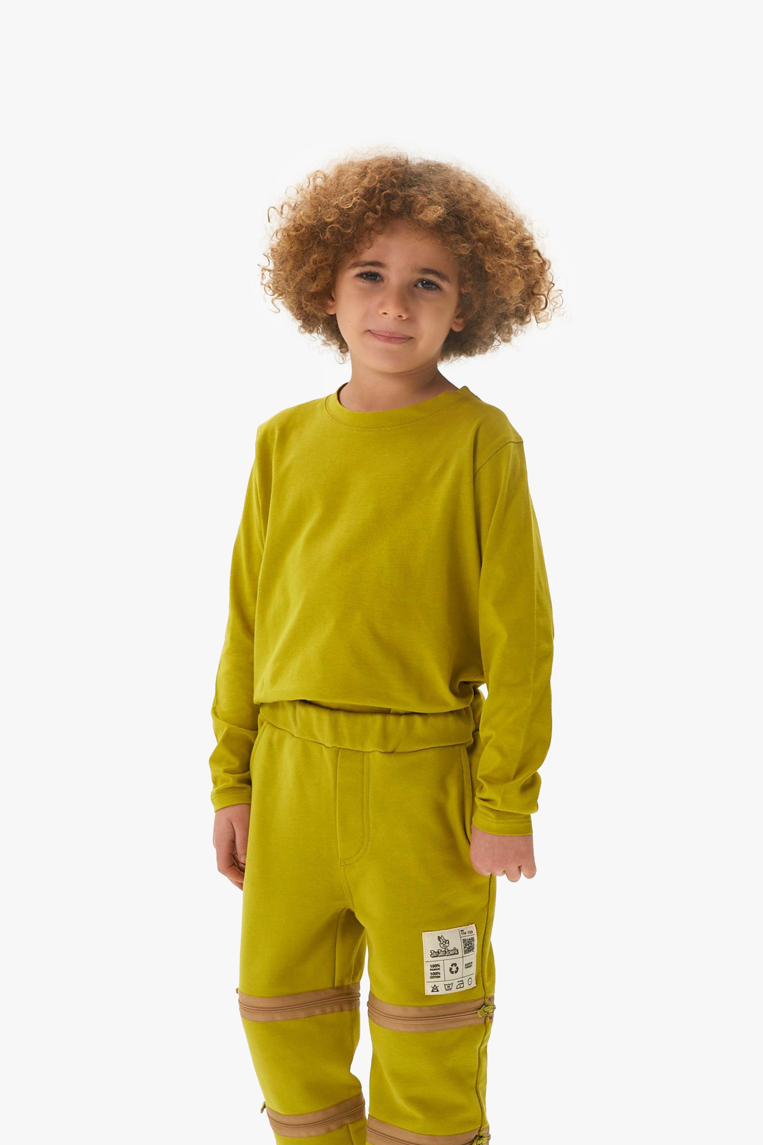 Lime PADDED LONG SLEEVE