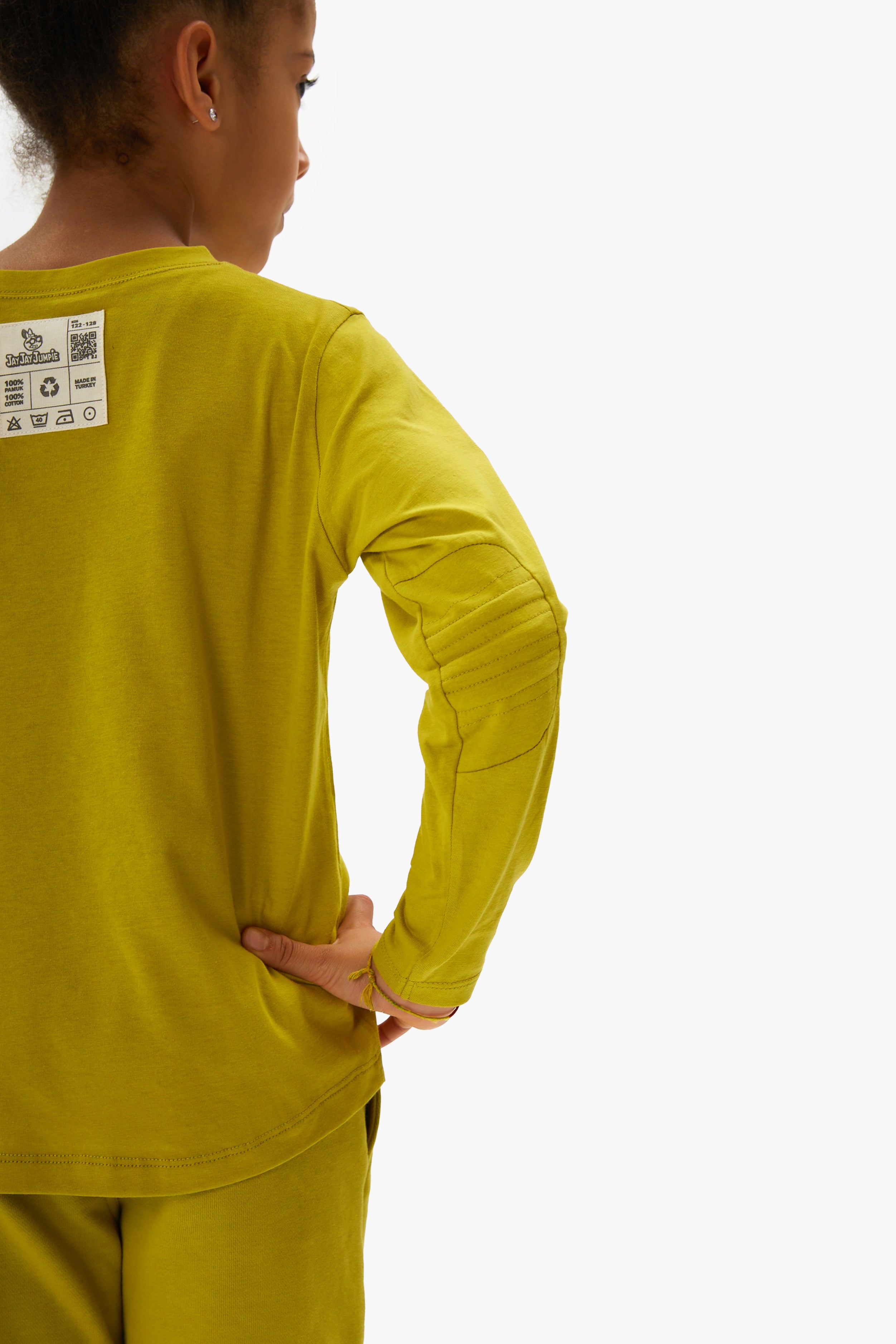 Lime PADDED LONG SLEEVE