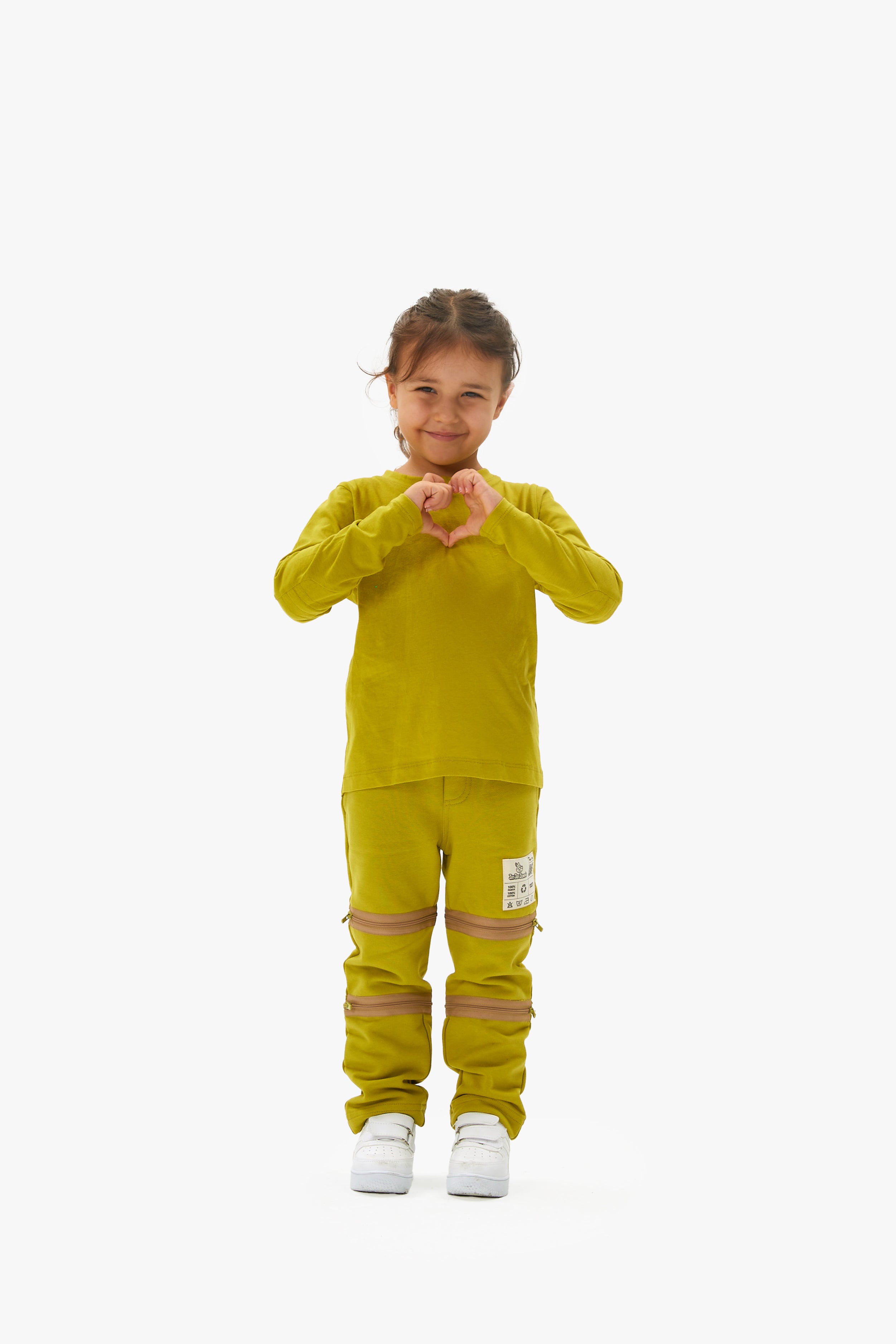 Lime PADDED LONG SLEEVE