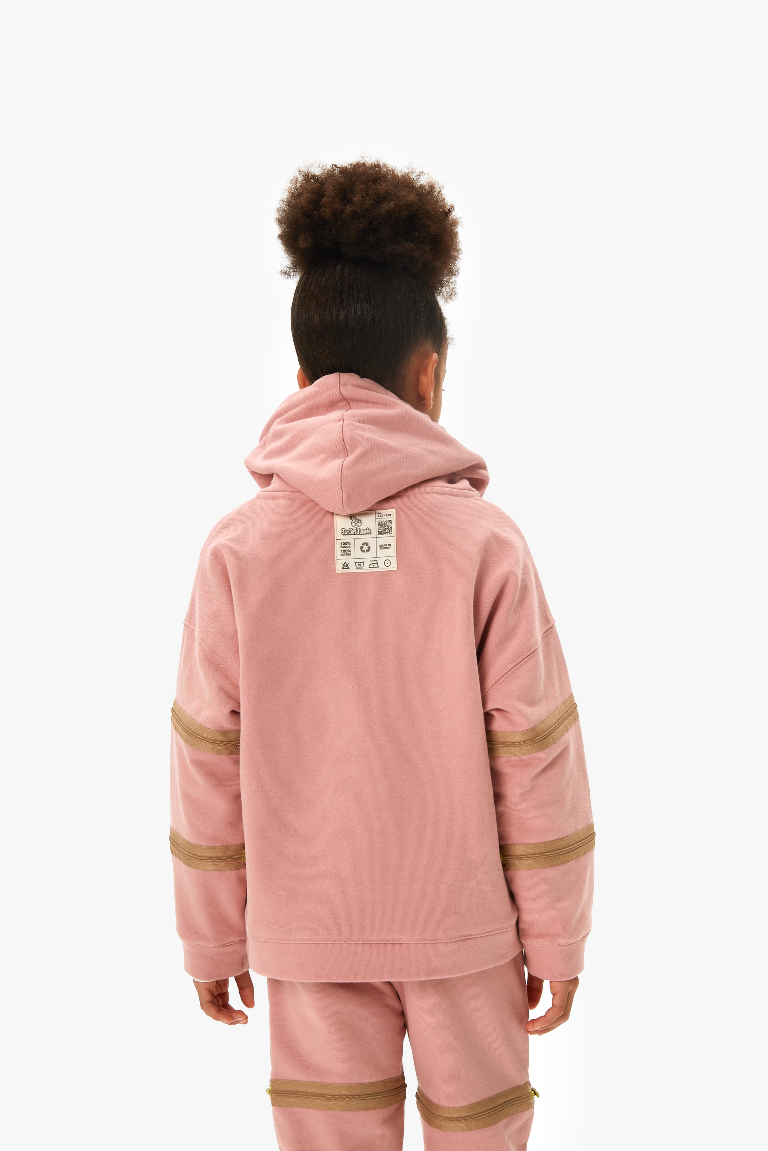 JAYJAY Pembe HOODIE&JOGGERS SETİ