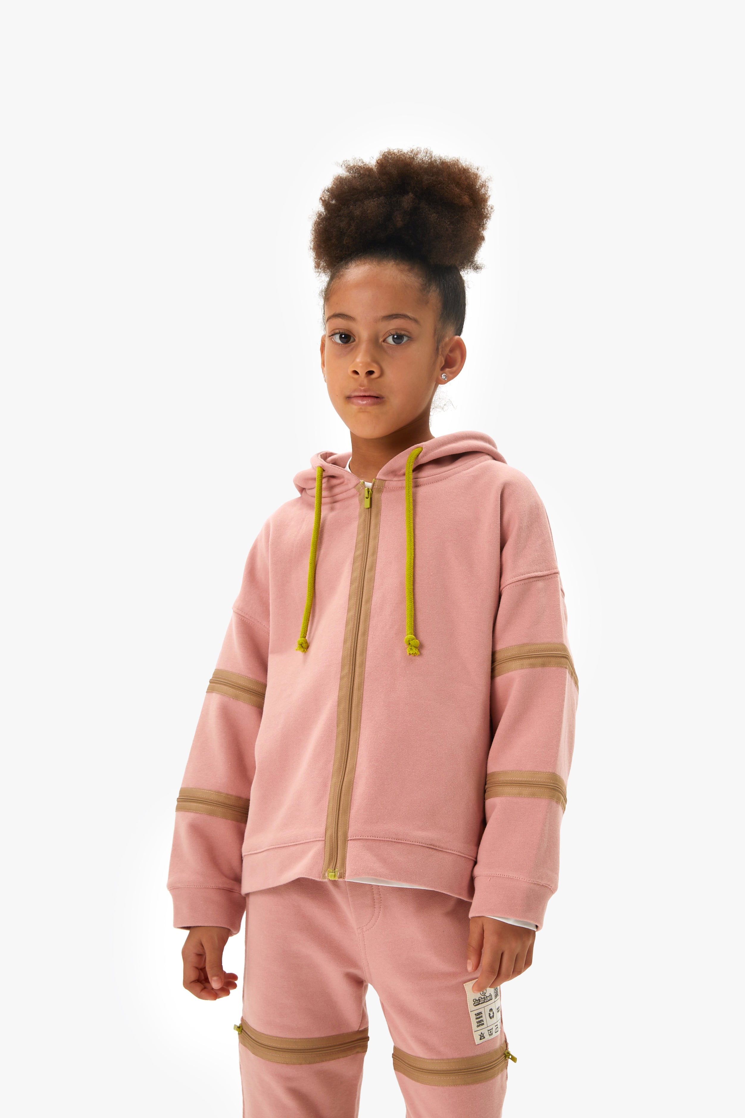 JAYJAY Pembe HOODIE&JOGGERS SETİ